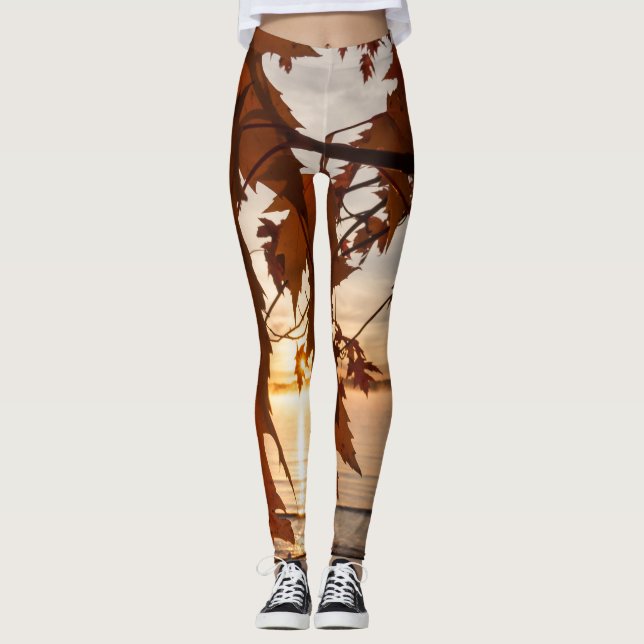 Leggings feuille d'érables (Framsida)