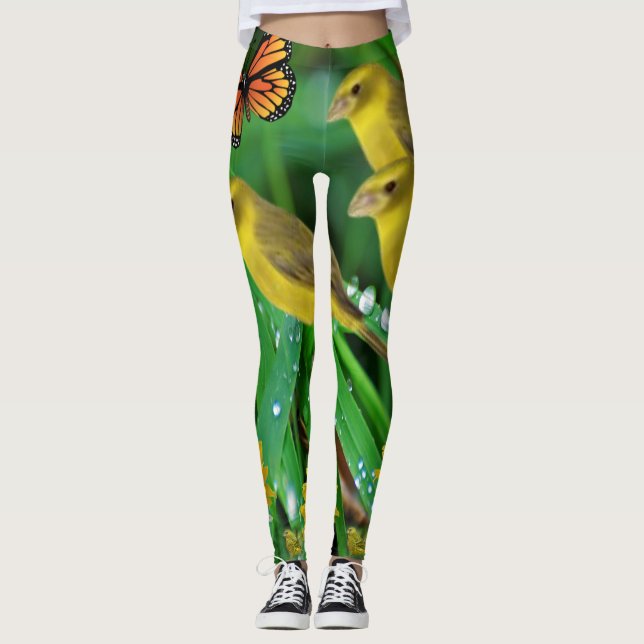 leggings fjärilar (Framsida)