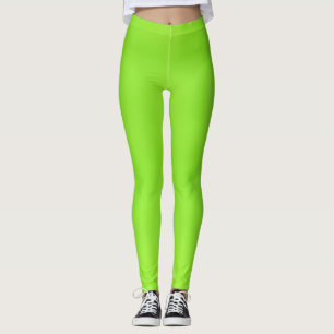 Leggings ~ fluoro grönt