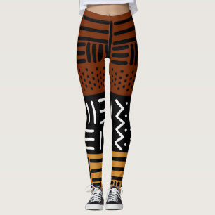 Leggings för designer Legings för afrikanska tryck