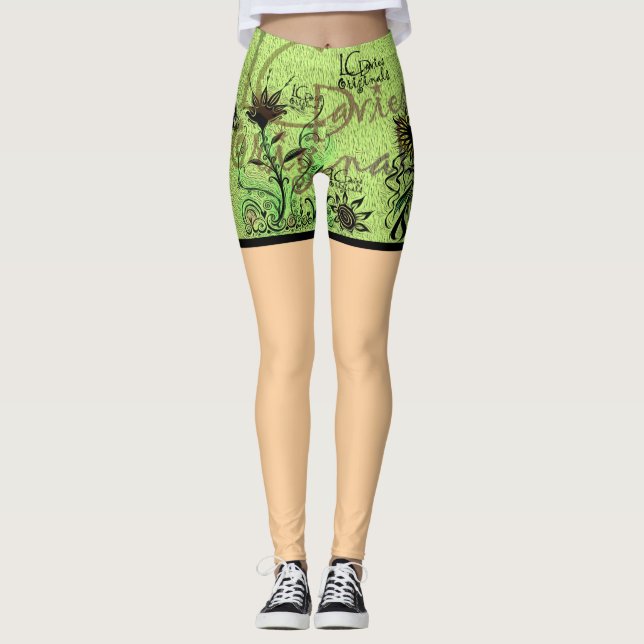 Leggings för Illusion LCDavies (Framsida)