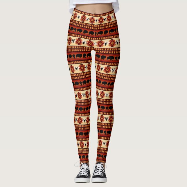 Leggings för infödda amerikaner (Framsida)