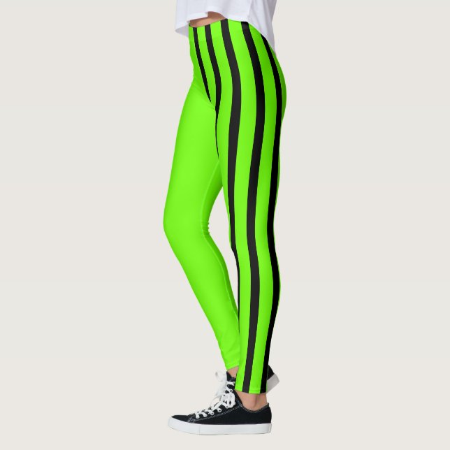 Leggings för Lime & Black Jester (Vänster)