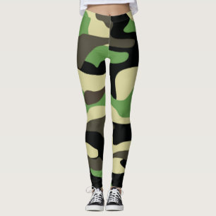 Leggings för snyggt av kamouflage