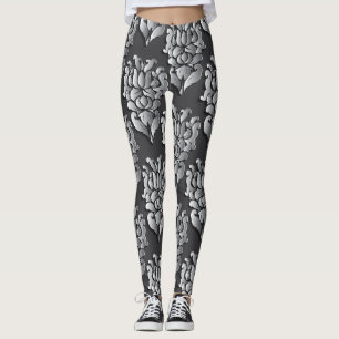 Leggings för svarta dammar för kvinnor