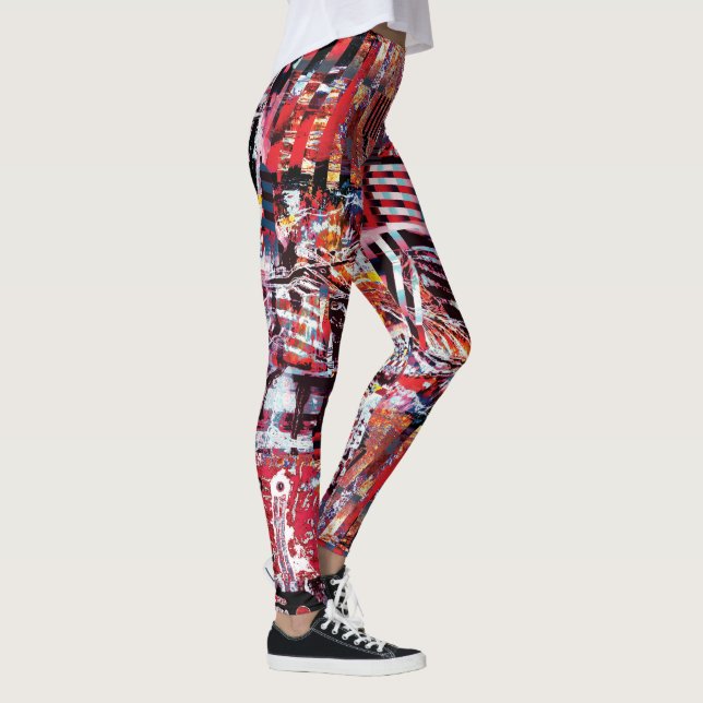 Leggings – Fragmented Pulse (Höger)