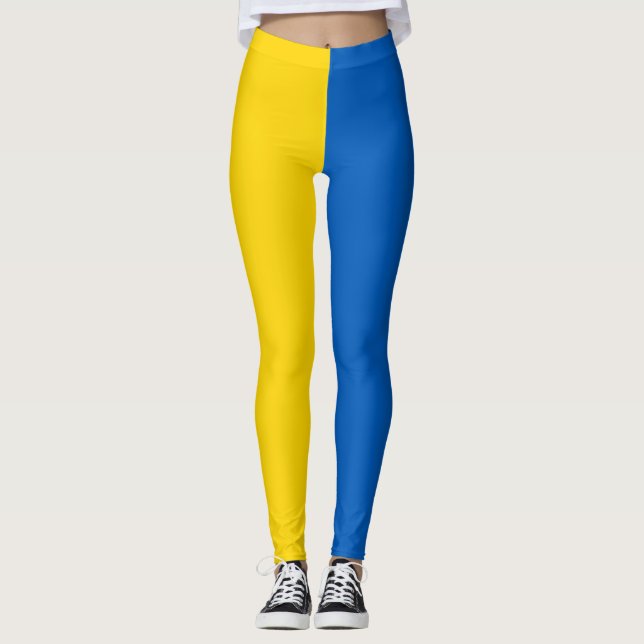 Leggings från Flagga (Ukraina) (Framsida)