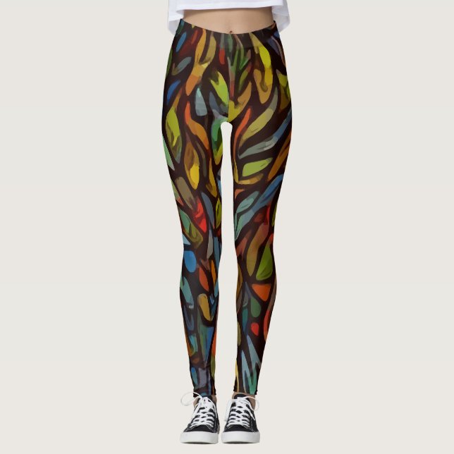 Leggings fullt färg (Framsida)