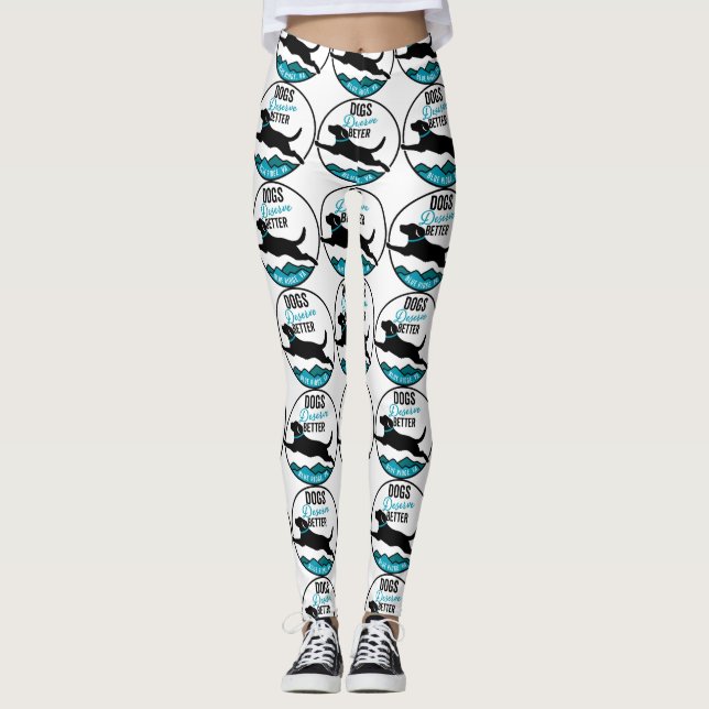 Leggings - Fullt Logotyp (Framsida)