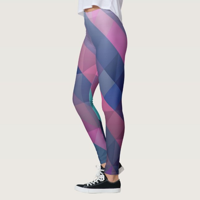 Leggings/geometriska former leggings (Vänster)