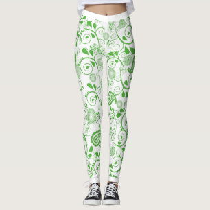 Leggings Grön Design
