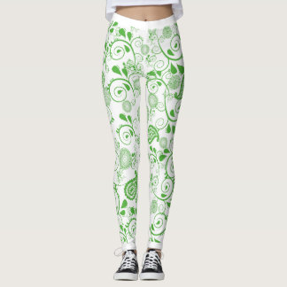 Leggings Grön Design