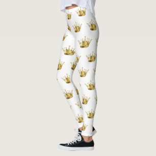 Leggings-Guld-Krona Leggings