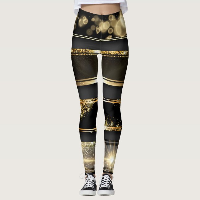 Leggings guld Stil (Framsida)