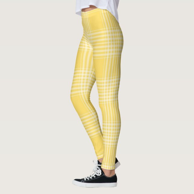 Leggings-Gult-vass för kvinnor Leggings (Vänster)
