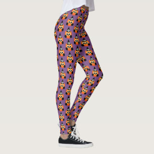 Leggings-Halloween Uggla, kvinnor Leggings