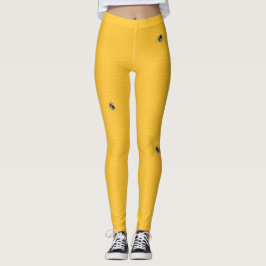 Leggings - Honeycomb Bee2
