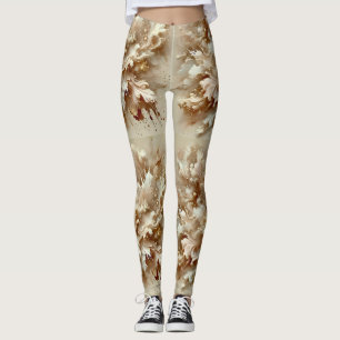 Leggings ~ HÖST Brun Beige ~