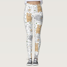 Leggings Hundar Design