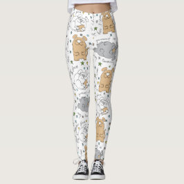 Leggings Hundar Design