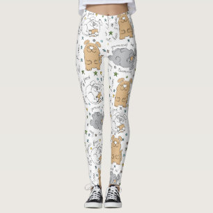 Leggings Hundar Design