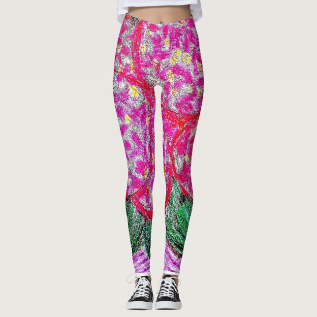 Leggings Hydrangea (Framsida)
