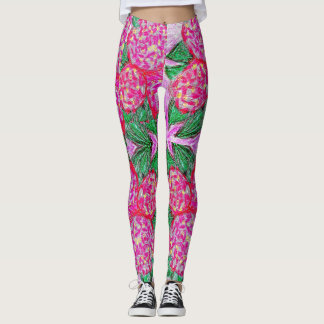 Leggings Hydrangeas