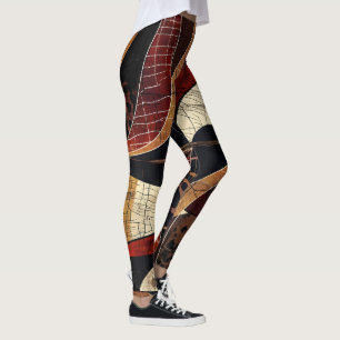 Leggings i African Tribal Mönster