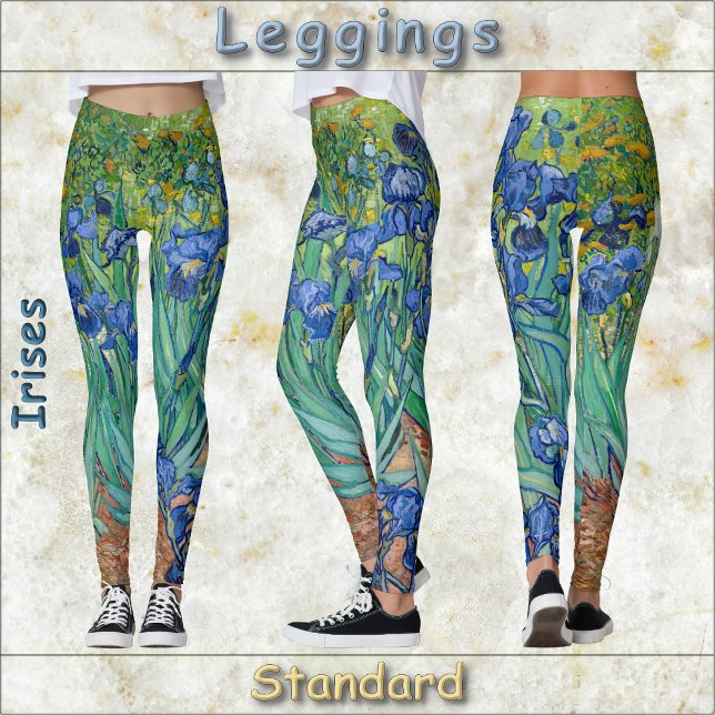 LEGGINGS - "Irises" -Vincent van Gogh (Skapare uppladdad)