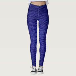 leggings jeans blå blommig modern svart chic