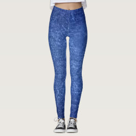 leggings Jeans Blå Röda blommig modern svart chic