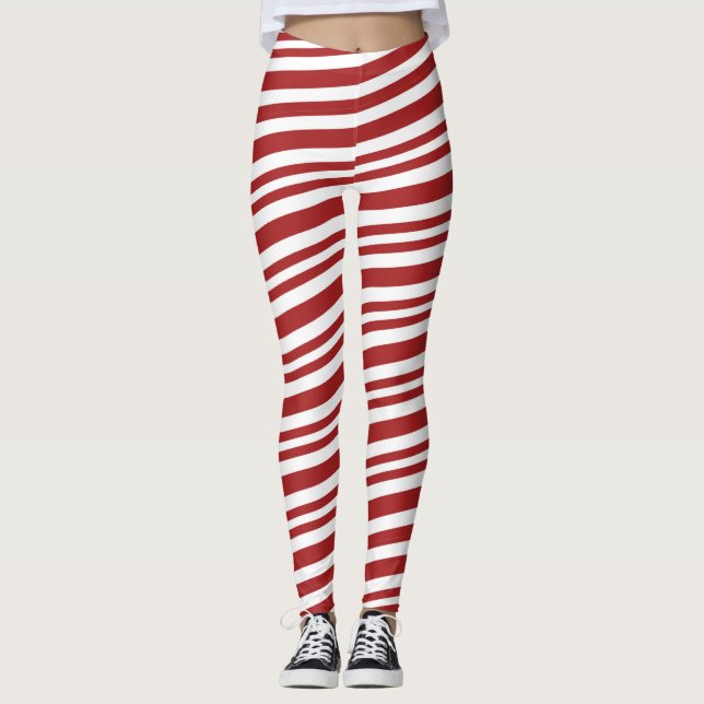 Leggings jul Candy cane Helgdag (Framsida)