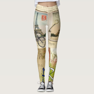 Leggings Lång Paris Frankrike
