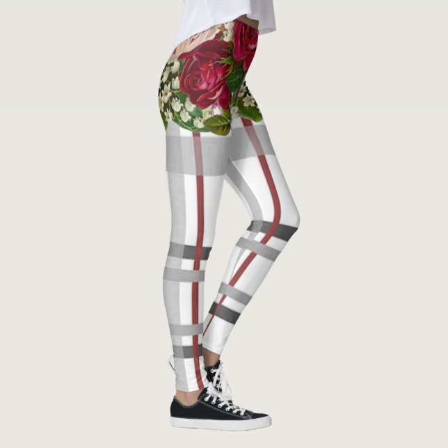 Leggings Långa Blommig (Höger)