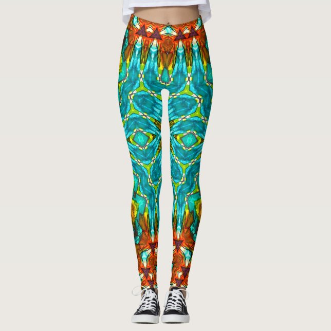 Leggings LIVETS KALEJDOSKOP  (Framsida)