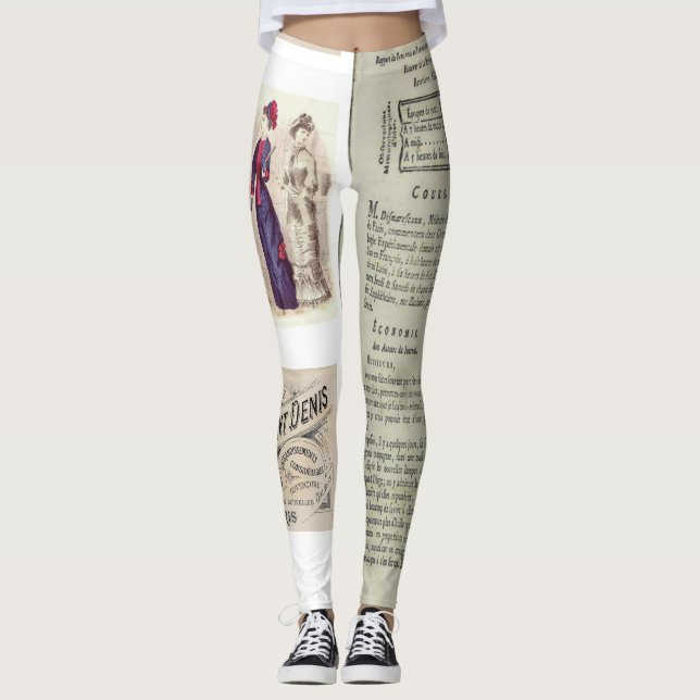 Leggings Long Paris Frankrike (Framsida)