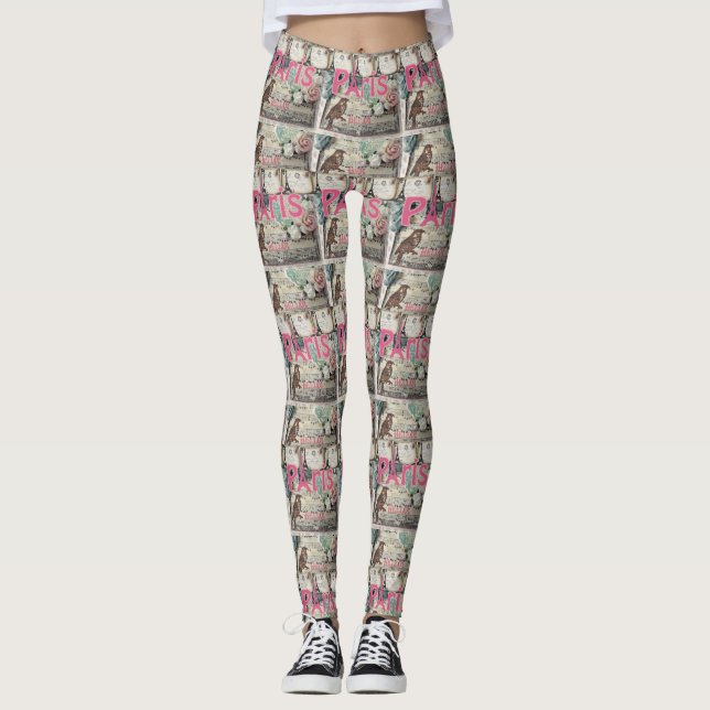 Leggings Long Paris Frankrike (Framsida)