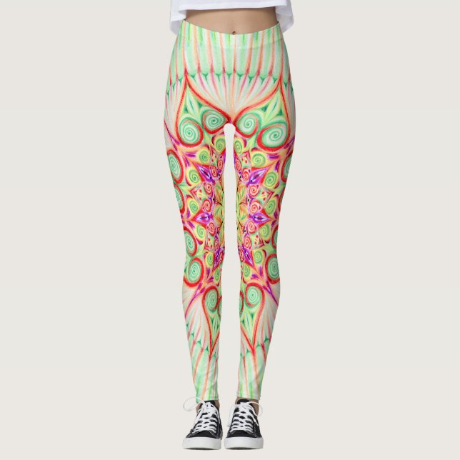 Leggings Mandala Venus (Framsida)