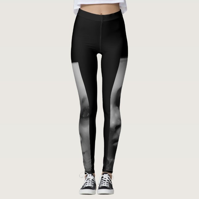 Leggings med ansikte (Framsida)