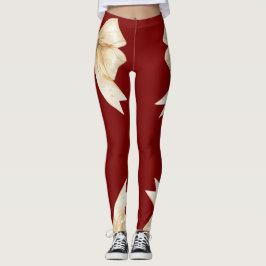 Leggings med bågdesign