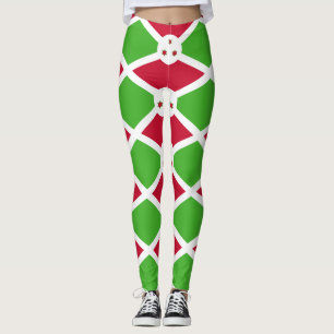 Leggings med flagga Burundi