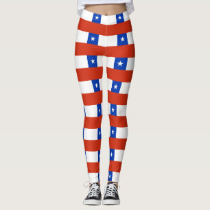 Leggings med flagga Chile