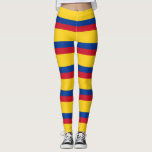 Leggings med flagga Colombia<br><div class="desc">Lägg till lite colombianskt pride i din aktiva slitagesamling med våra exklusiver i flagga Colombia! De här lagarna, som är uppgjorda med stor noggrannhet, är mer än bara ett snyggt plagg, de är ett firande av colombiansk kultur och identitet. Den sjudande utformningen visningar på ett framträdande sätt den koniska colombianska...</div>