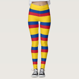 Leggings med flagga Colombia