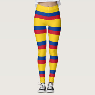 Leggings med flagga Colombia