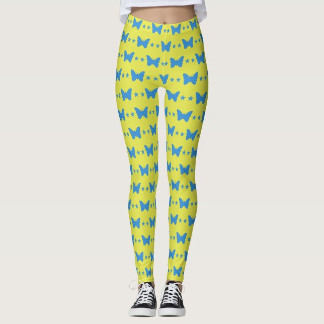 Leggings med flagga från Bady Bassitt, Brasilien (Framsida)