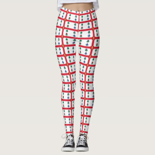 Leggings med flagga från Montréal, Kanada