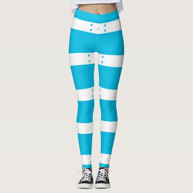 Leggings med flagga Honduras (Framsida)