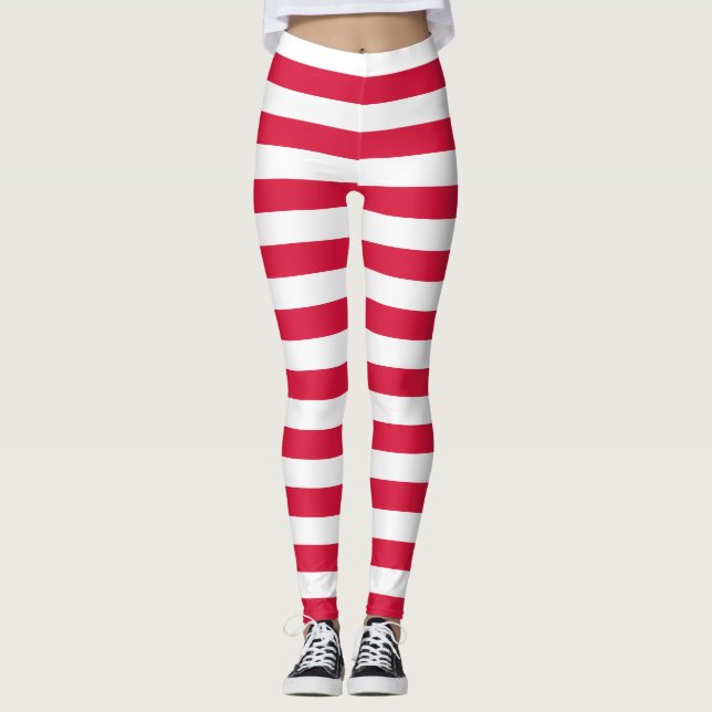 Leggings med flagga Polen (Framsida)