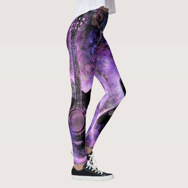 Leggings med gitarrer (Höger)